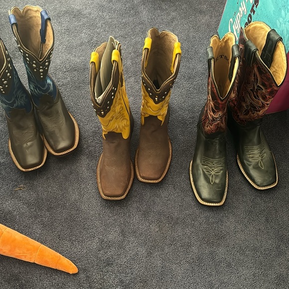 Ladies Cowboy Boots Size 8 - Picture 5 of 5